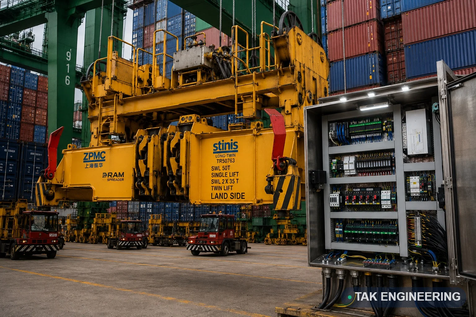 STS, ARMG, RTG and spreader crane control system upgrade STS, ARMG, RTG and spreader crane control system upgrade